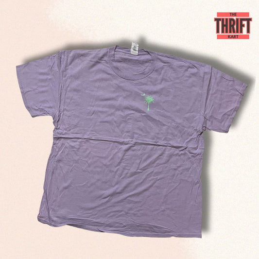 Gildan Oversized Back Print Tee | Made In Honduras