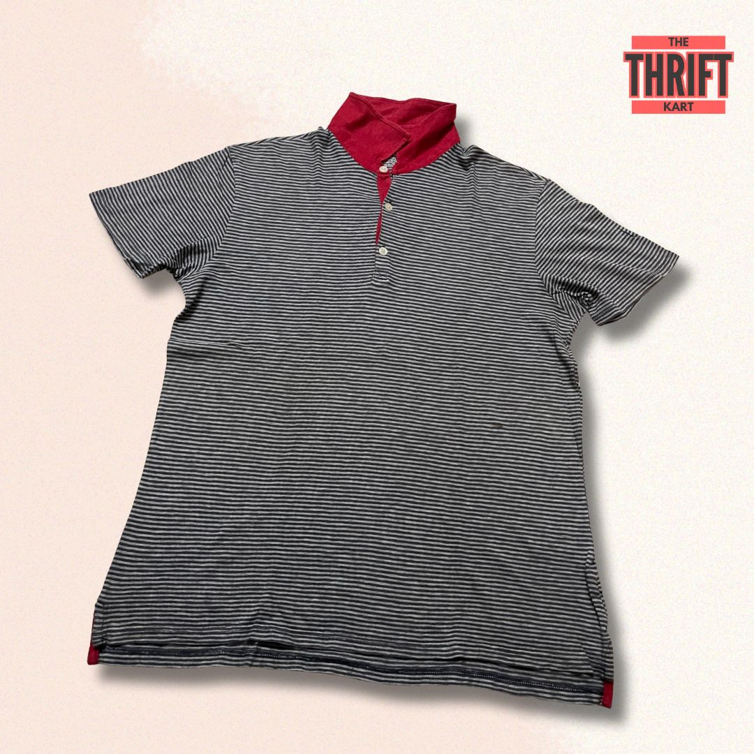 GAP Casual Stripped Polo Tee | Made In Bangladesh