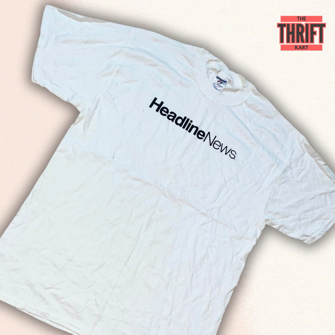 Jerzees Headline News Tag Tee | Made in Canada