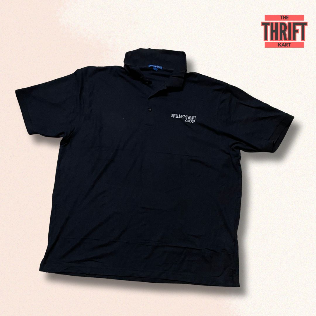 Port Authority All Black Polo Tee | Made in China