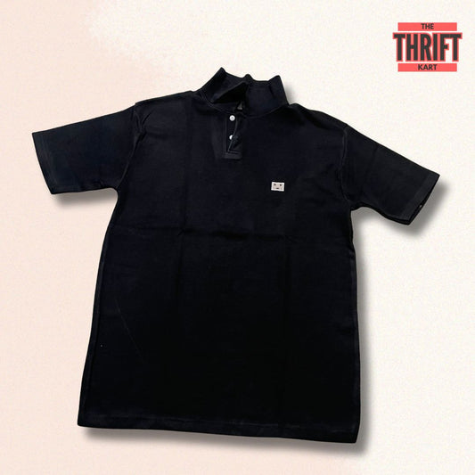 PDI Casual Black Polo Tee | Made In Vietnam