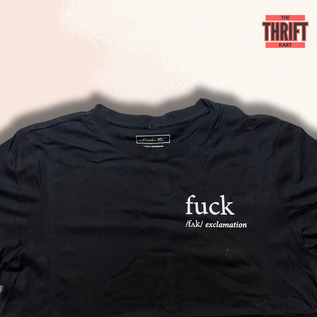 Mister Tee All black Oversized Tee | Made In Bangladesh