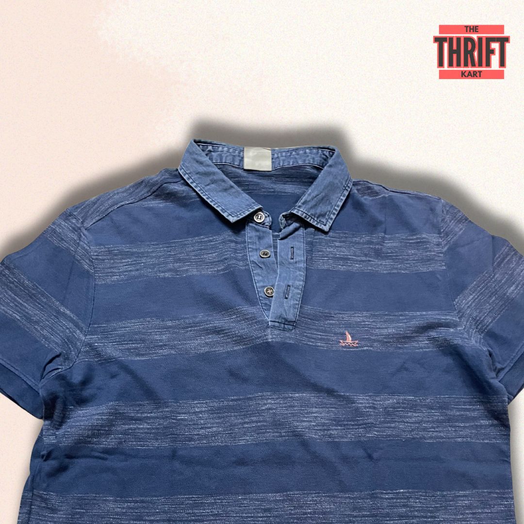 DF Casual Stripped Tee | Made In India