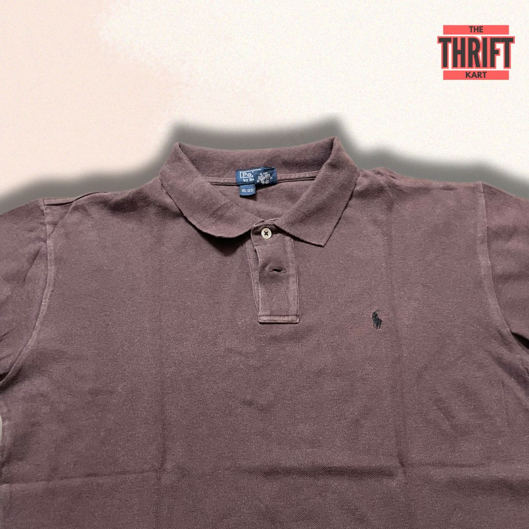 Ralph Lauren Solid Polo Tee | Made In China