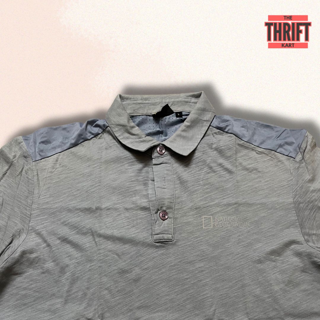 National Geographics Solid Polo Tee| Made in China