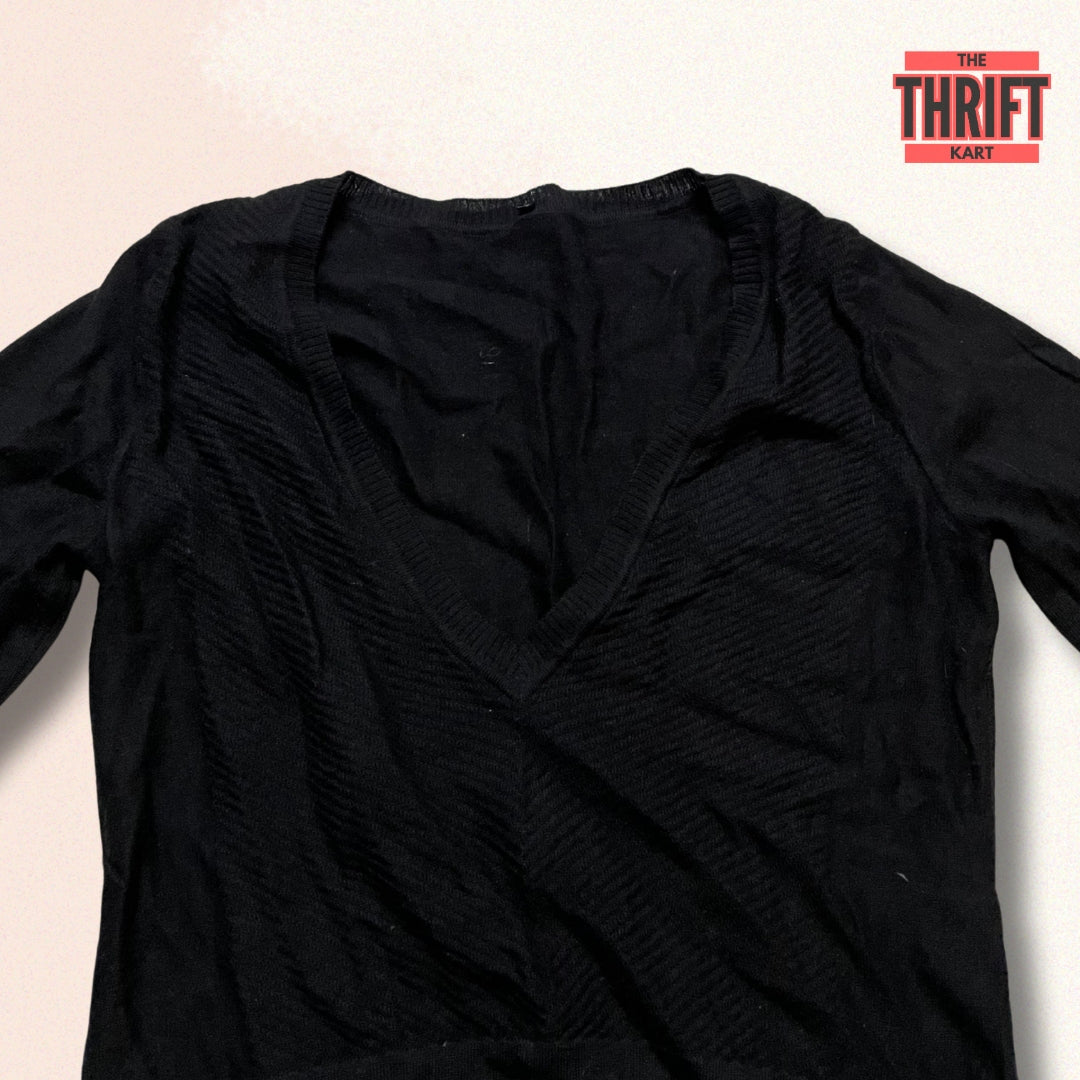 The Thrift Kart Dual-Tone Sweater | Made in China