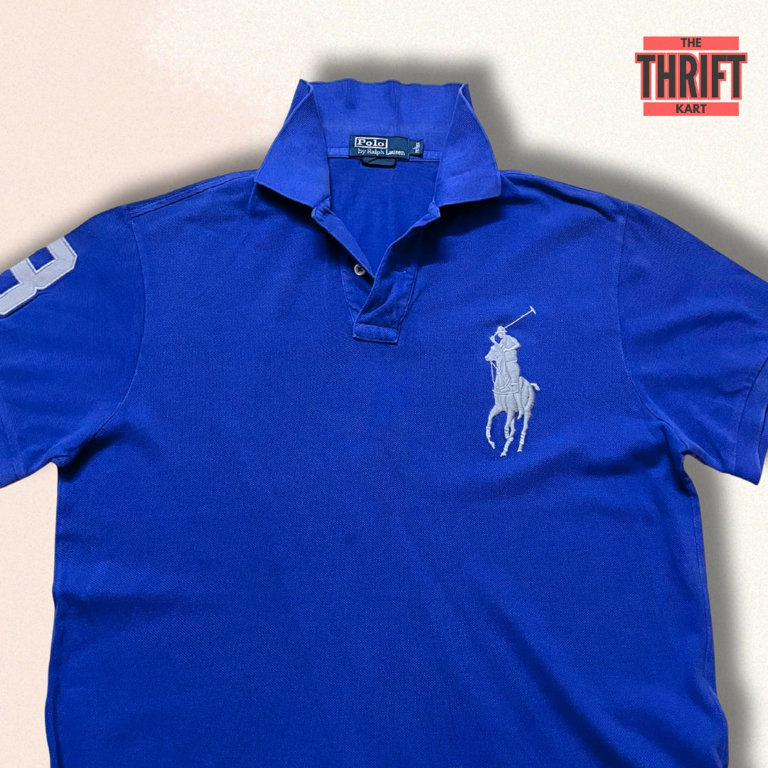 Ralph Lauren Blue Royale Polo | Made in USA