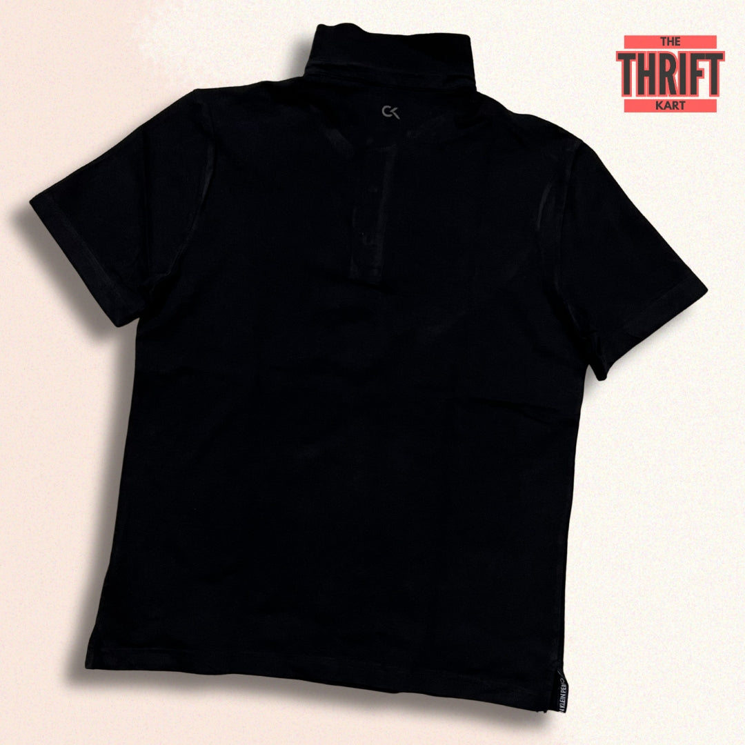 Calvin Klein Performance Black Polo | Made in USA