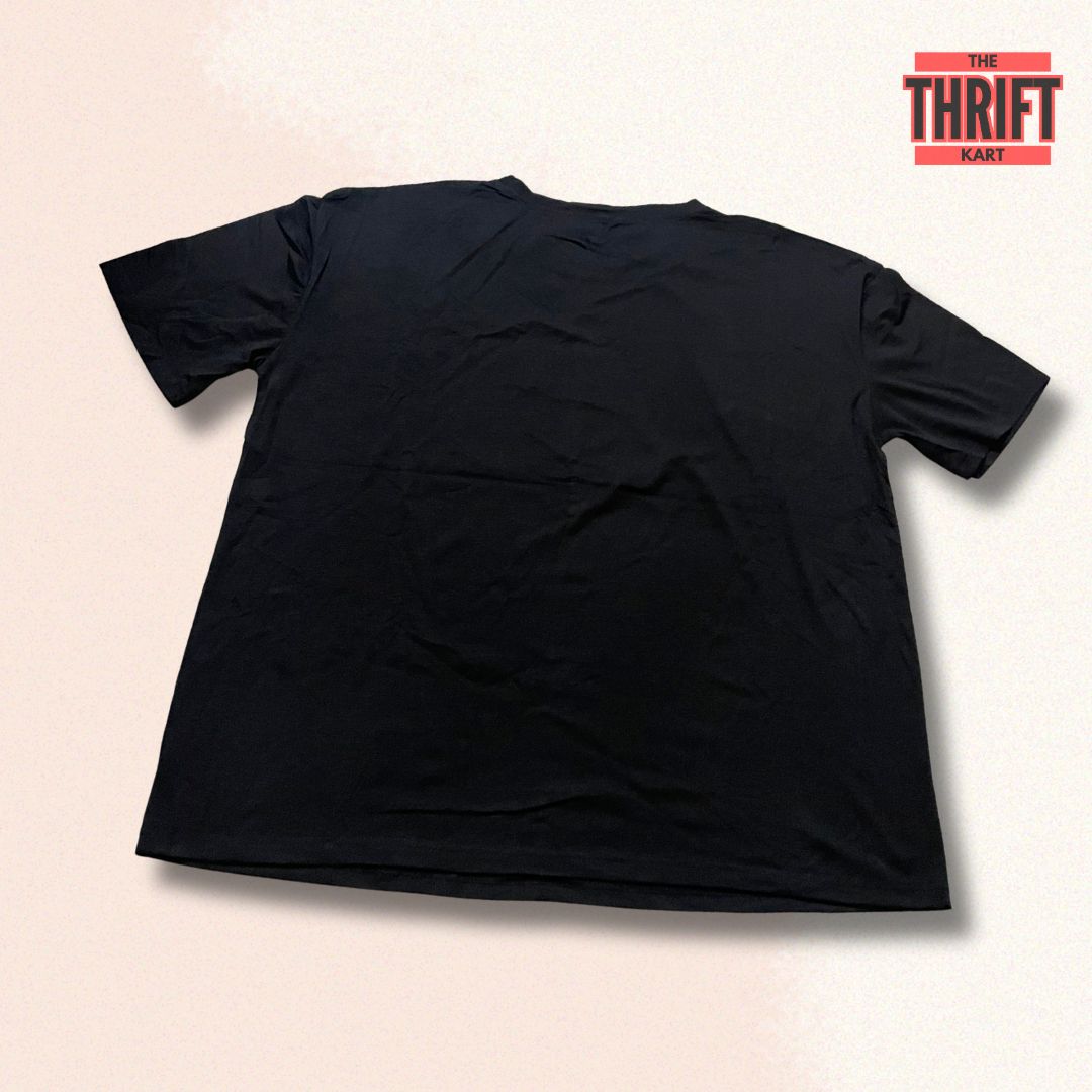 Shein All Black Oversized Tee | Made In China