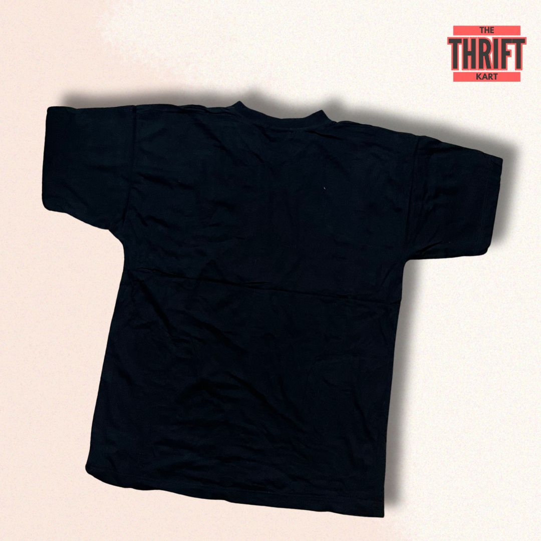 Schiesser Basics Solid Black Oversized Tee | Made In Germany