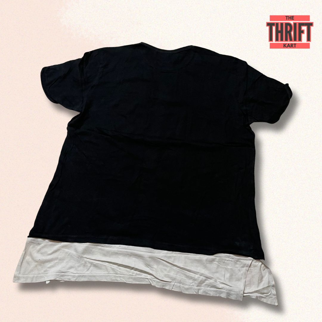 FSBN Oversized Black & White Tee | Made In Bangladesh