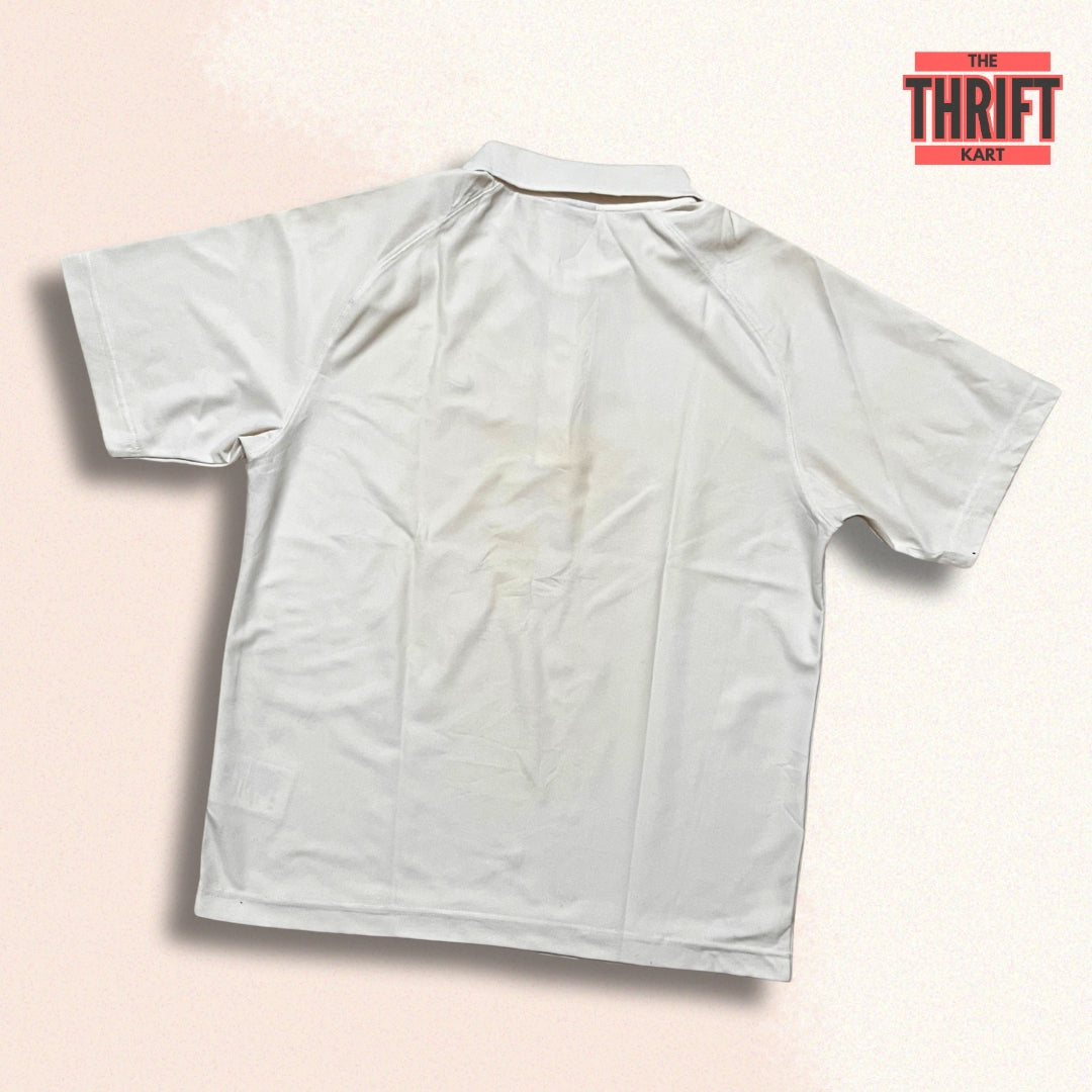 Nike Dri-Fit UV White Polo | Made in Germany
