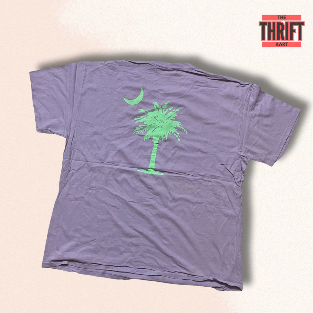 Gildan Oversized Back Print Tee | Made In Honduras