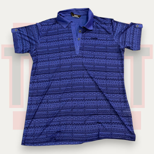 Takhi Royale Pattern Polo | Made in Egypt