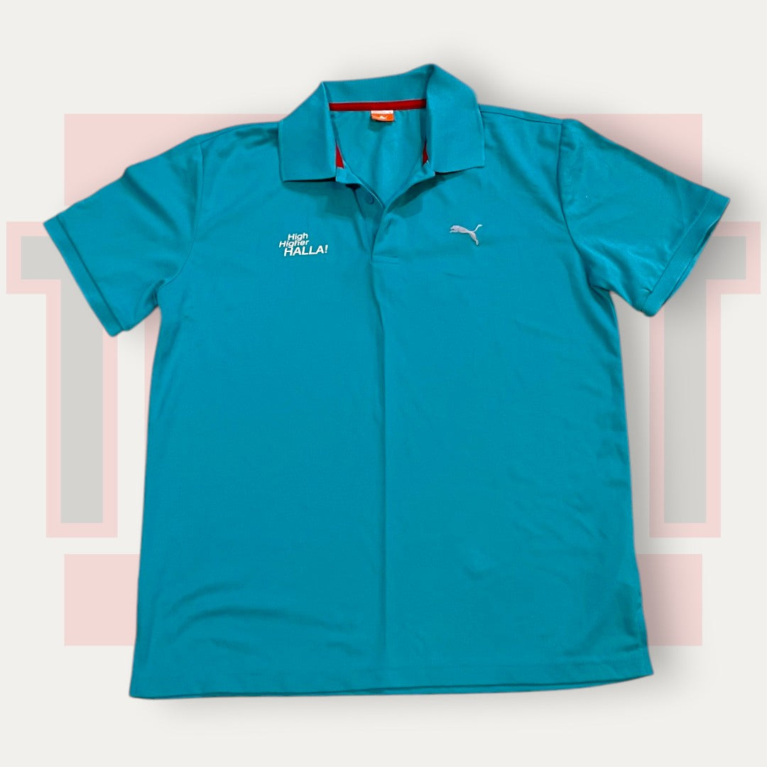 Puma Halla Sportlifestyle Teal Polo | Made in USA