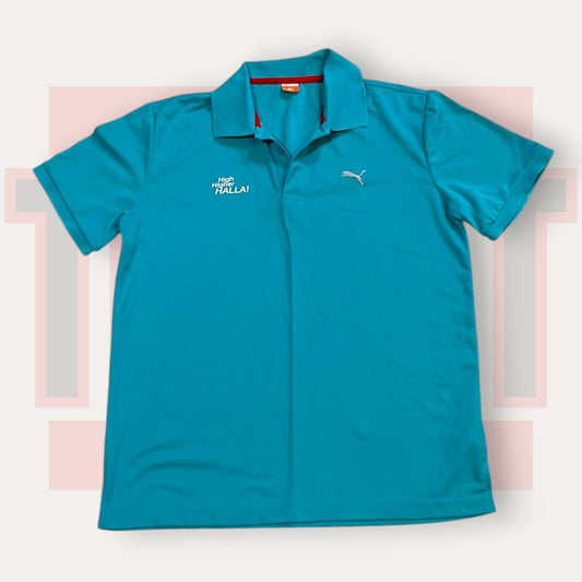 Puma Halla Sportlifestyle Teal Polo | Made in USA