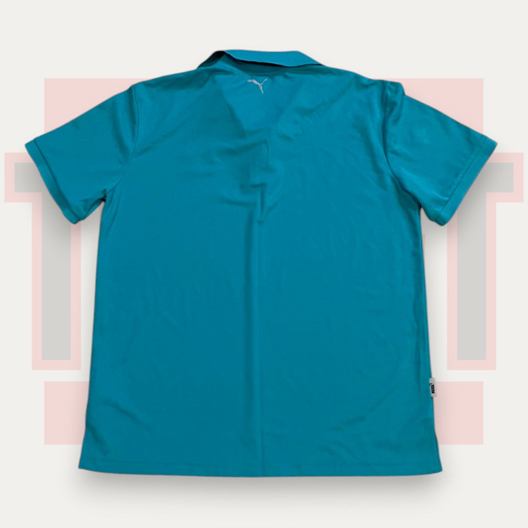 Puma Halla Sportlifestyle Teal Polo | Made in USA