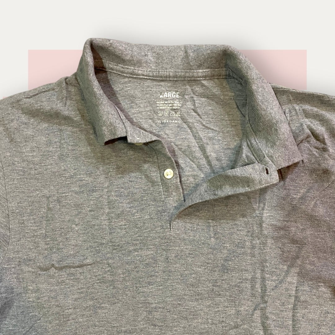 Giordano All Grey Polo | Made in Germany
