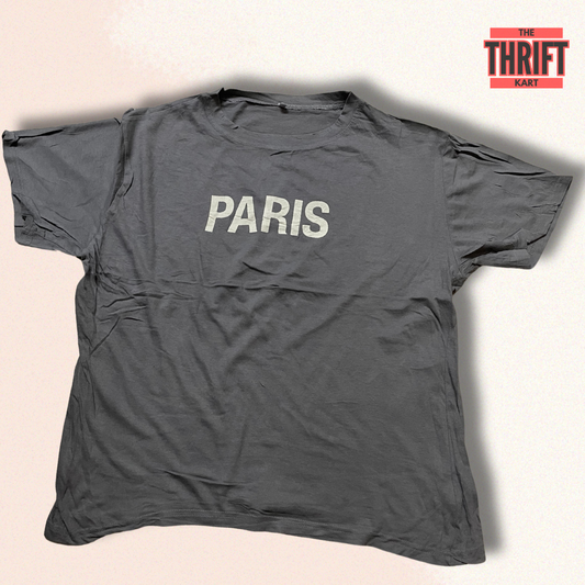 The Thrift Kart Paris Casual Oversized Tee | Made in India