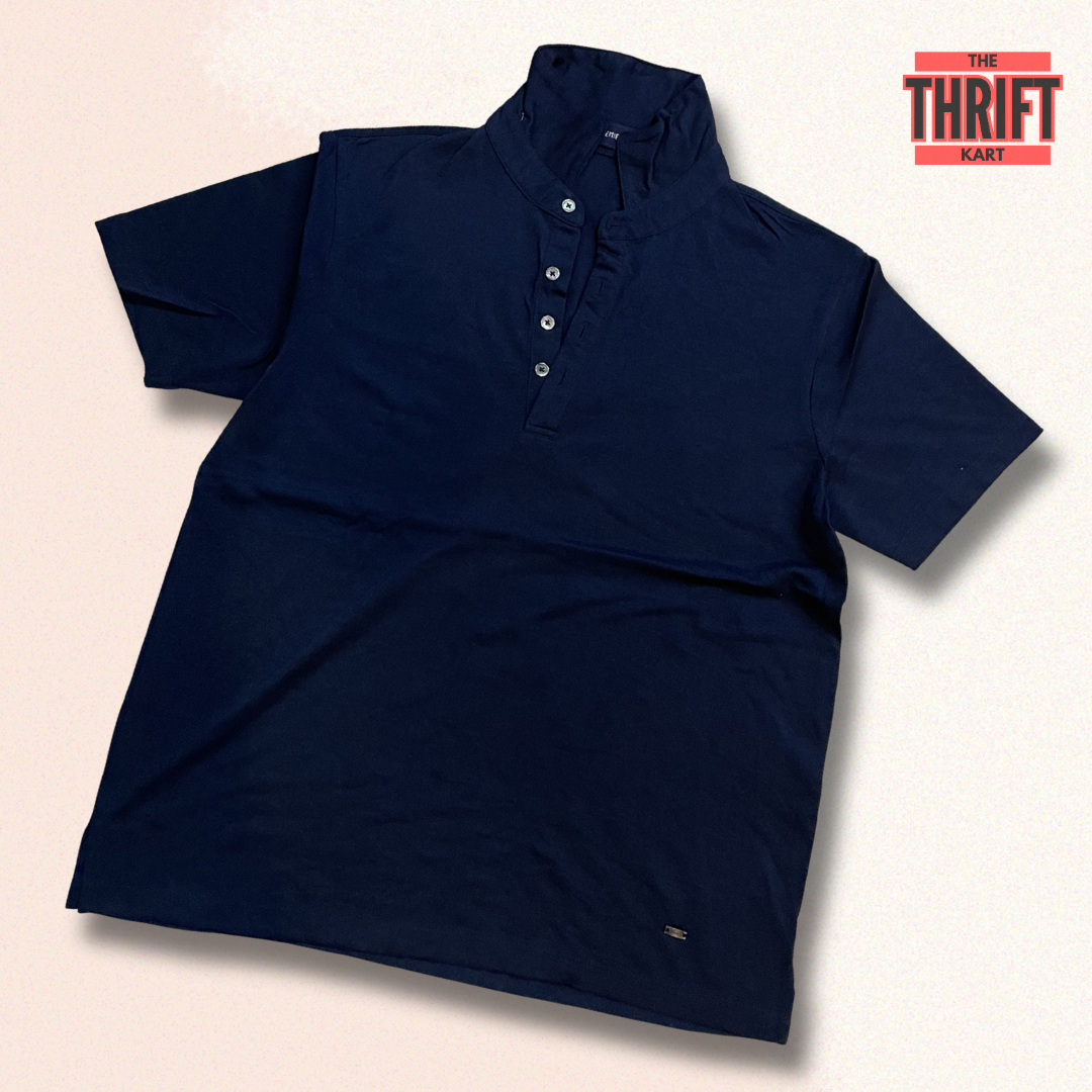Cremieux Solid Formal Polo | Made in France