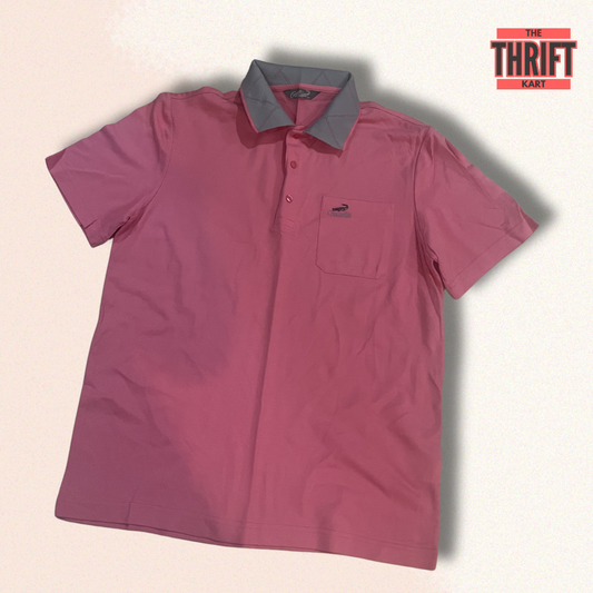 Crocodile Dual Tone Polo | Made in Korea