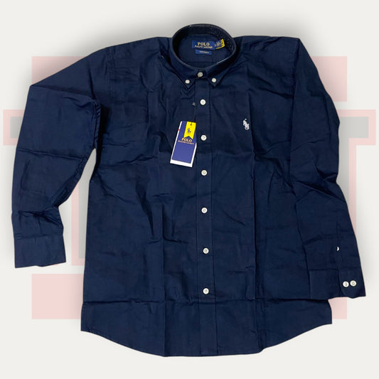 Polo Ralph Lauren Midnight Blue Shirt | Made in Italy