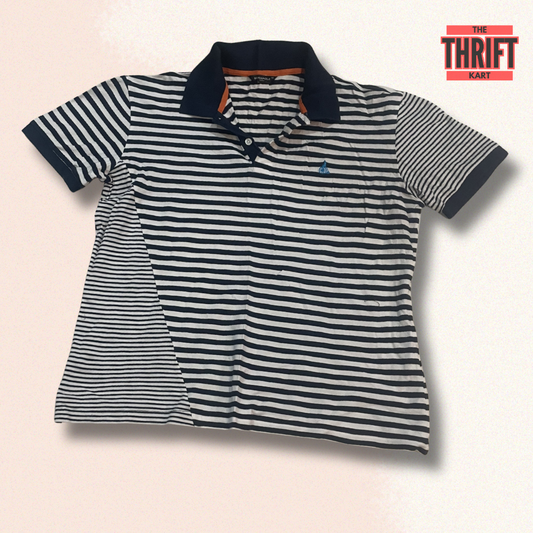 Bean Pole Gold Stripped Polo | Made in Korea