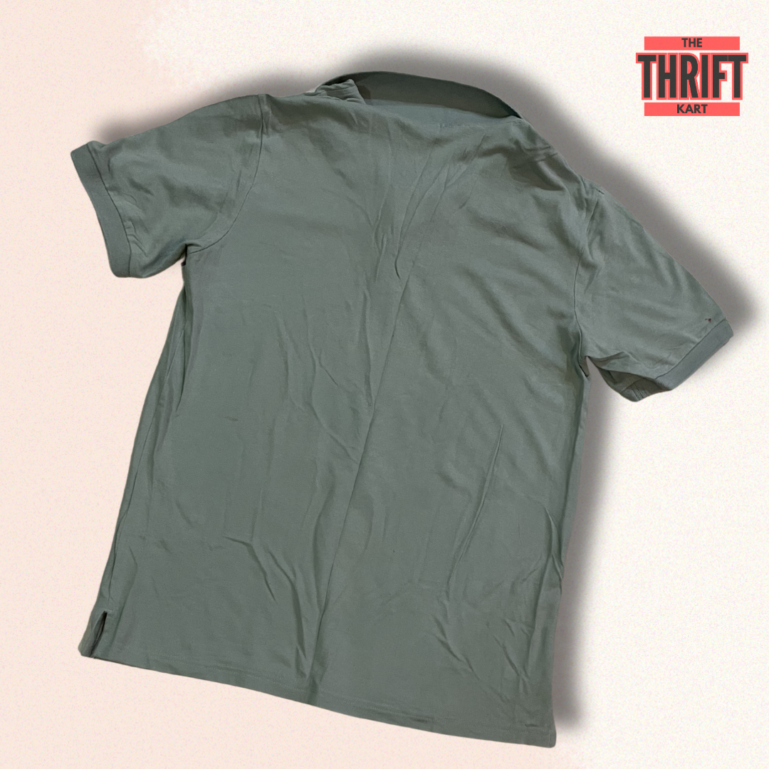 Sketchers Solid Olive Polo | Made in US