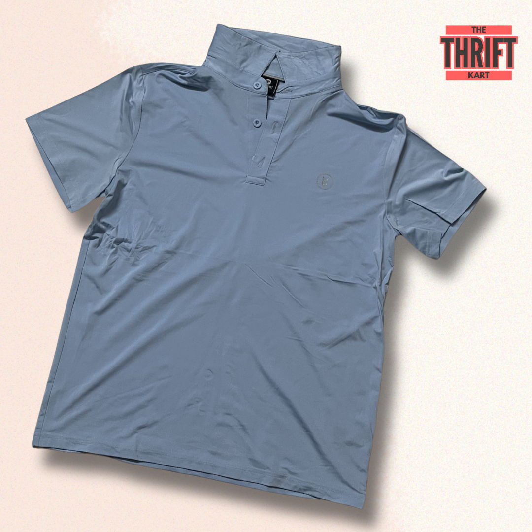 Hummel Solid Matt Grey Polo | Made in Germany