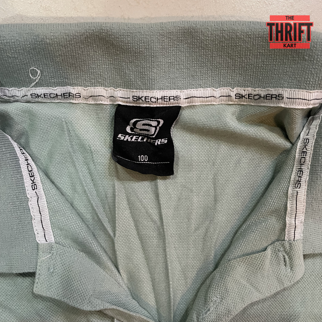 Sketchers Solid Olive Polo | Made in US