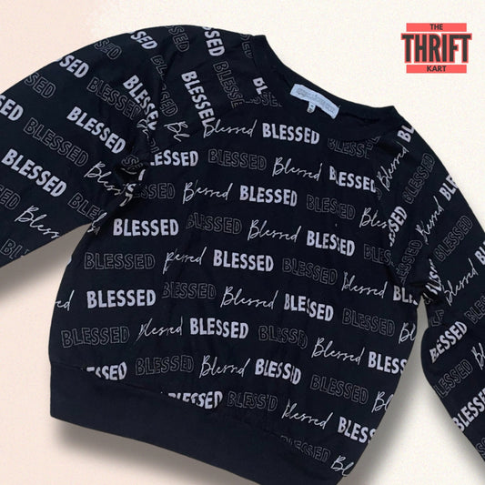Rebellious One Blessed Sweatshirt | Made in Hong Kong