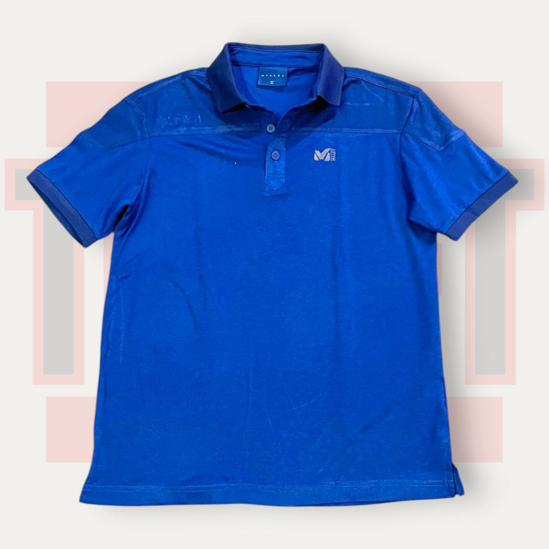Millet Blue Tint Active Polo | Made in Korea