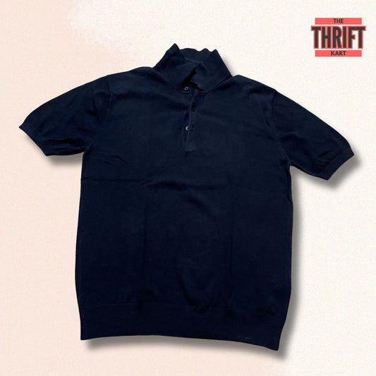 Uniqlo Solid Polo Tee | Made In China