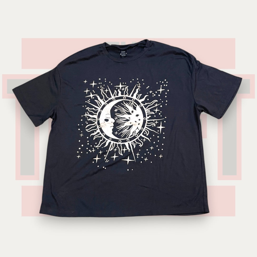Shein Over Starry Oversized Tee | Made in Japan