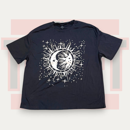 Shein Over Starry Oversized Tee | Made in Japan