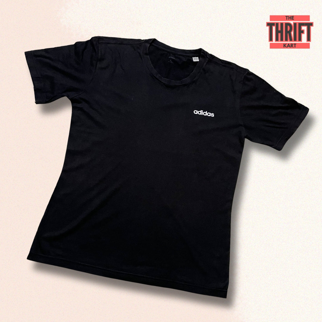 Adidas Classic Black Casual Tee | Made in Germany