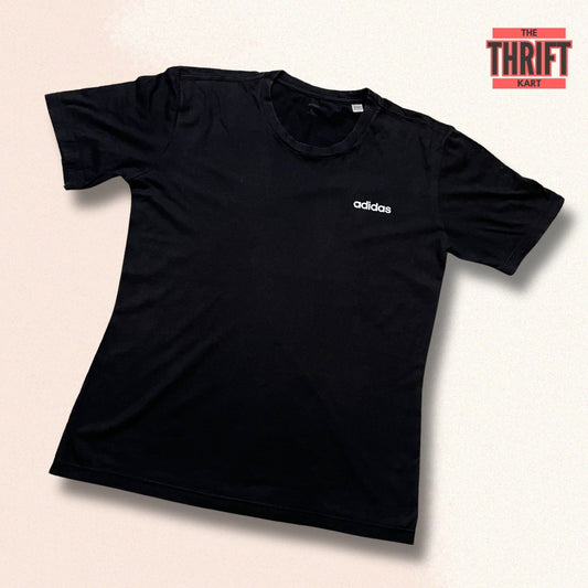 Adidas Classic Black Casual Tee | Made in Germany