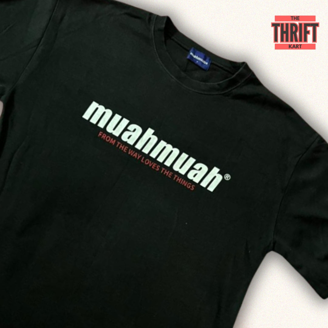 MuahMuah Official Oversized T-Shirt | Made in Korea