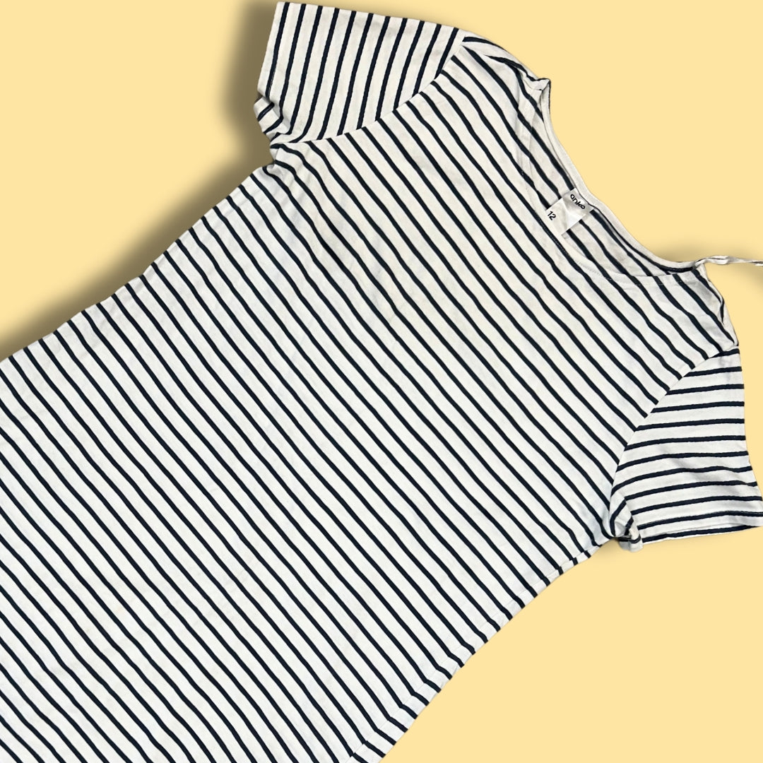 Anko Striped White Dress | Made in Australia