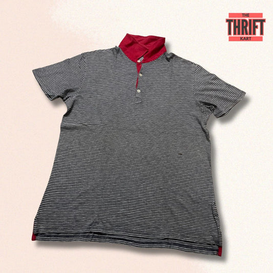 GAP Casual Stripped Polo Tee | Made In Bangladesh
