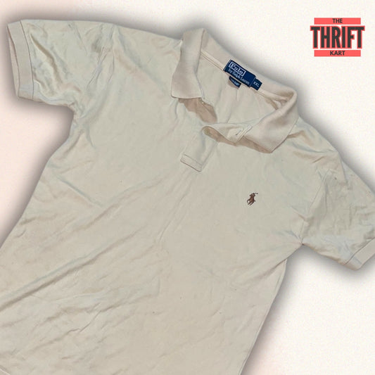Ralph Lauren Light Brown Polo | Made in USA
