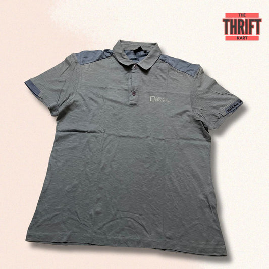 National Geographics Solid Polo Tee| Made in China