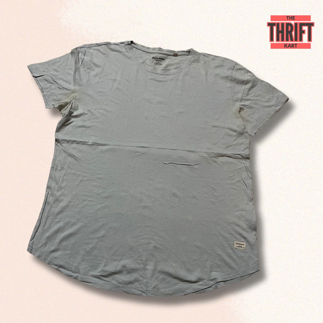 Jack & Jones Solid Casual Tee | Made In Denmark