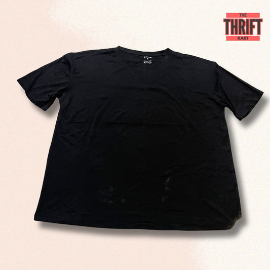 Shein All Black Oversized Tee | Made In China
