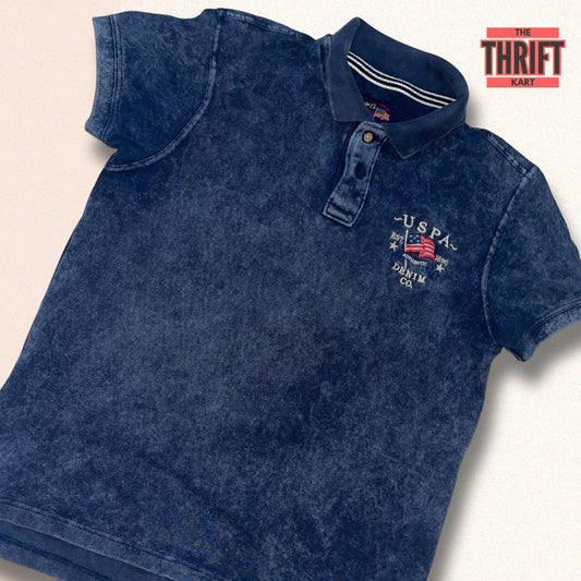 US Polo Assn. Vintage Denim Polo | Made in USA