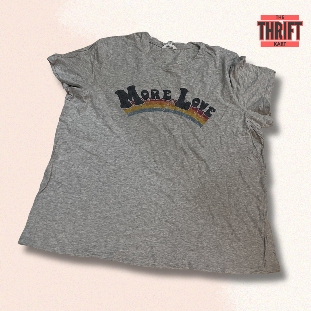 TruTm More Love Oversized Tee | Made in China