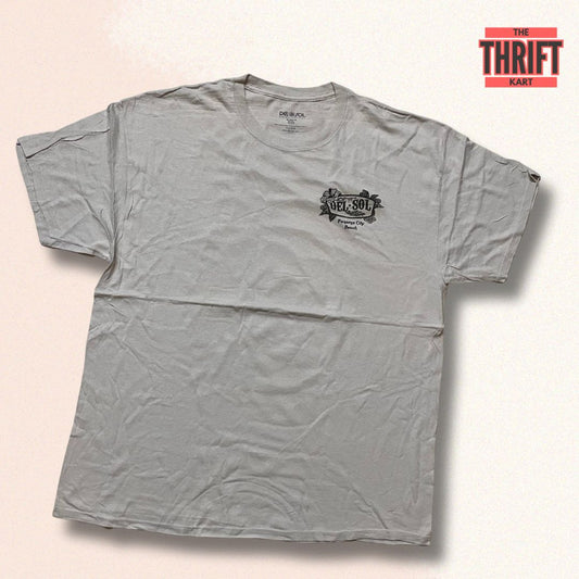 Del Sol Back Print Oversized Tee | Made In China