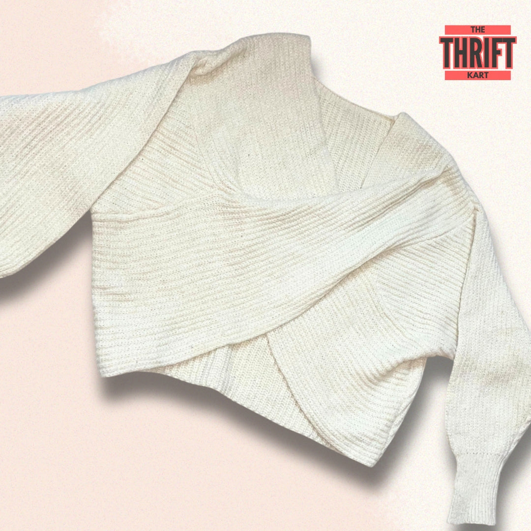 The Thrift Kart Cross Fleece Top | Made in China