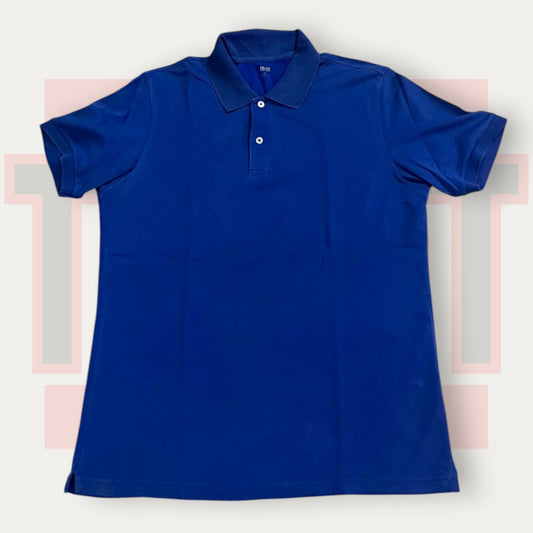 UNIQLO Florent Blue Polo | Made in Japan