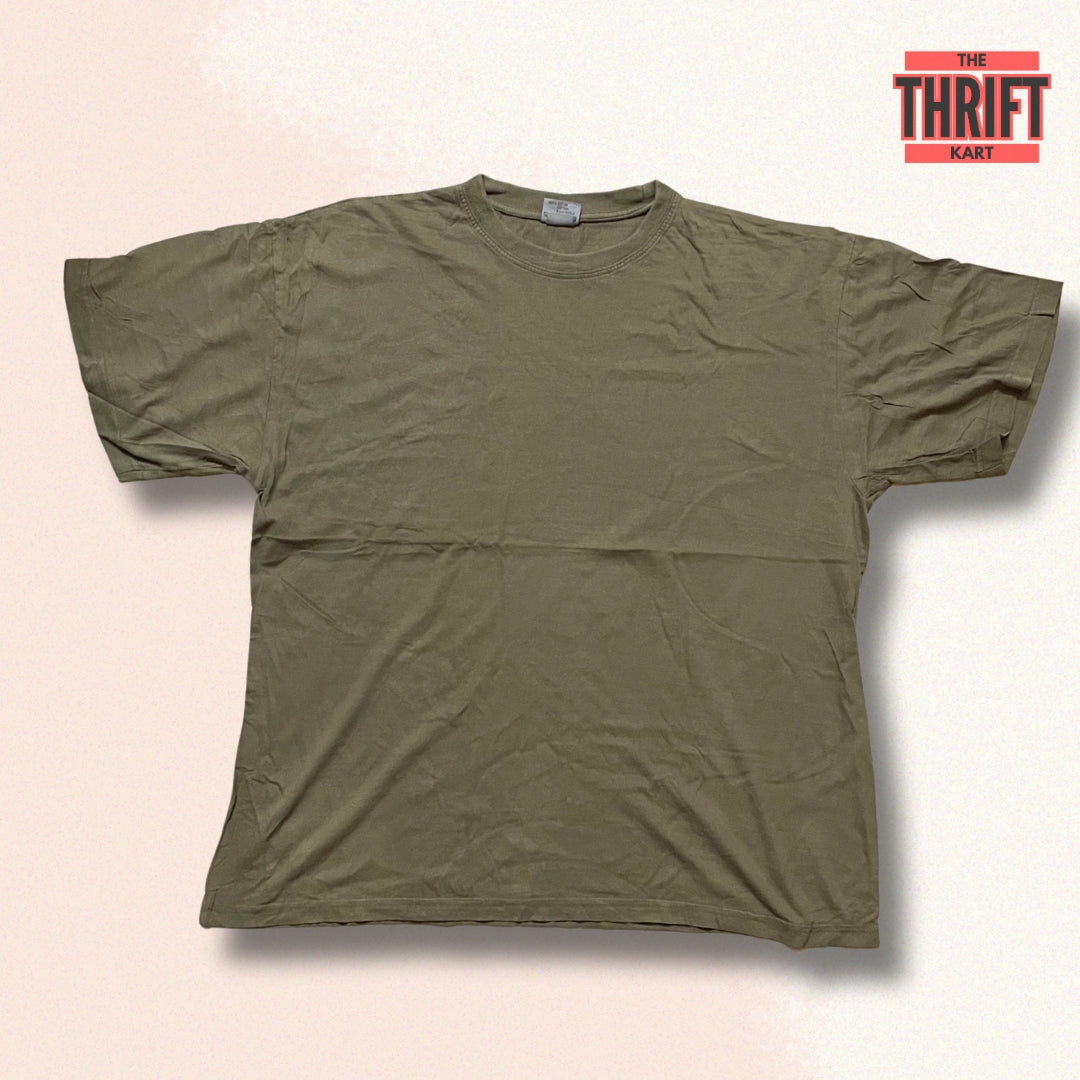 Green's Solid Green Oversized Tee | Made in USA